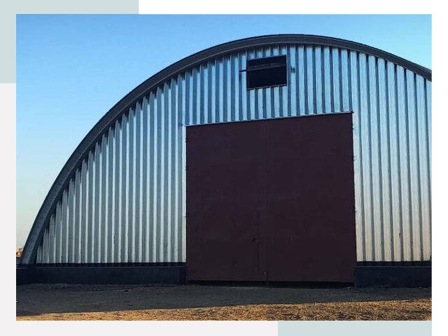Бескаркасные ангары в Пятигорске