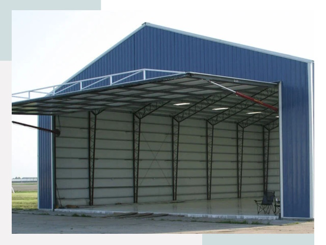 Прямо стенные ангары в Пятигорске