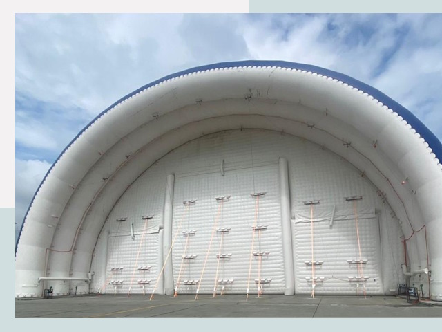 Пневмокаркасные ангары от СтальСтрой-Птг по цене от 616 руб.