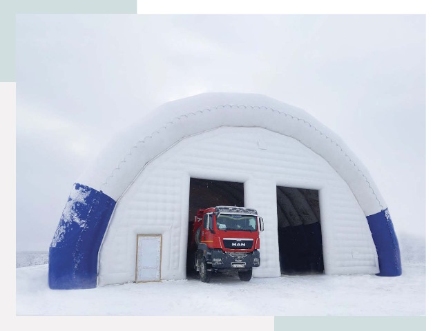 Мобильные ангары в Пятигорске