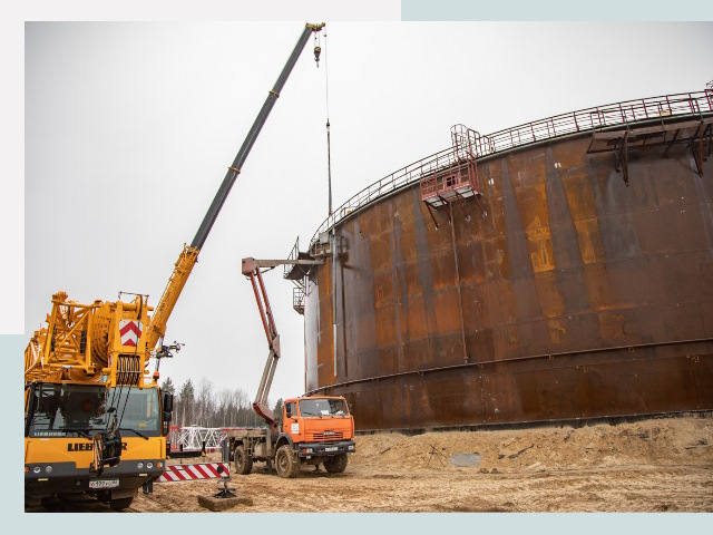 Монтаж резервуаров в Пятигорске от 616 руб. за м³