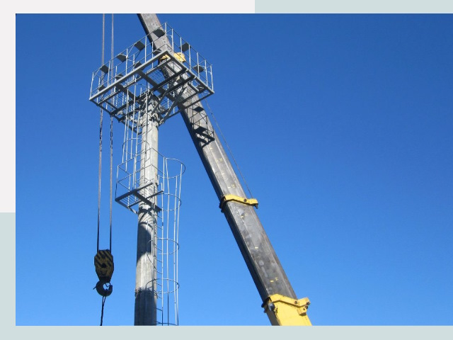 Монтаж осветительных мачт в Пятигорск от 616 руб.