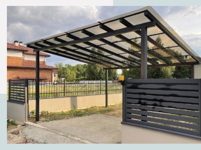 Металлические навесы в Пятигорск от 616 руб. за м²