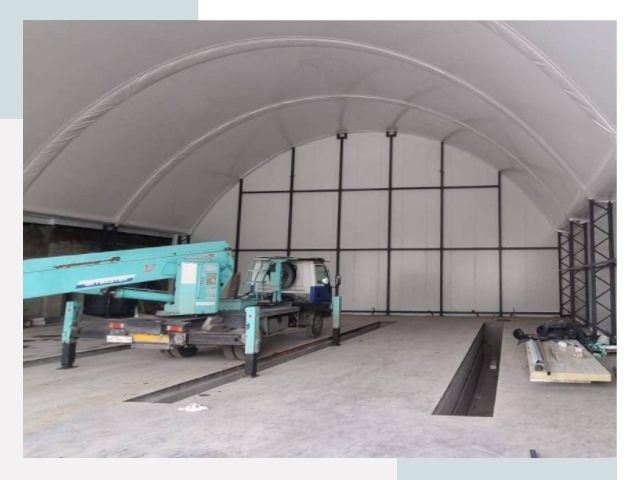 Внутреннее оснащение ангаров в Пятигорске