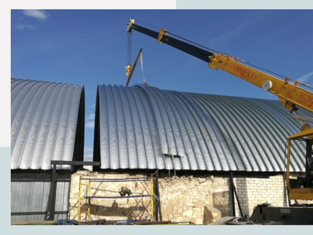 Реконструкция ангаров в Пятигорске от 616 руб.