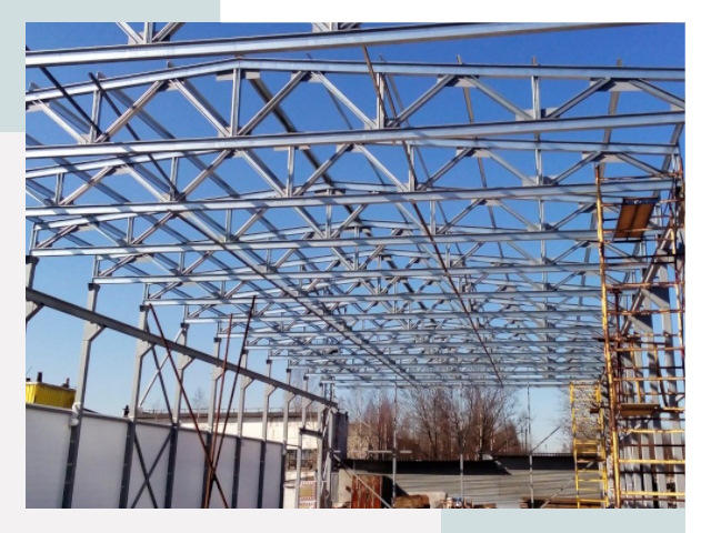 Металлокаркасы для складов в Пятигорске